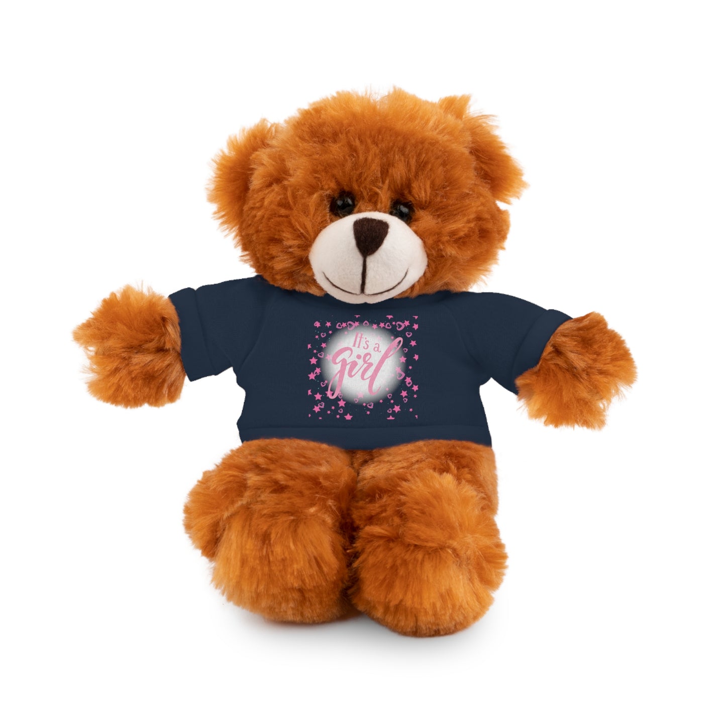 It’s a Girl | Plush Toy with T-Shirt (10 Colors, 6 Animals)