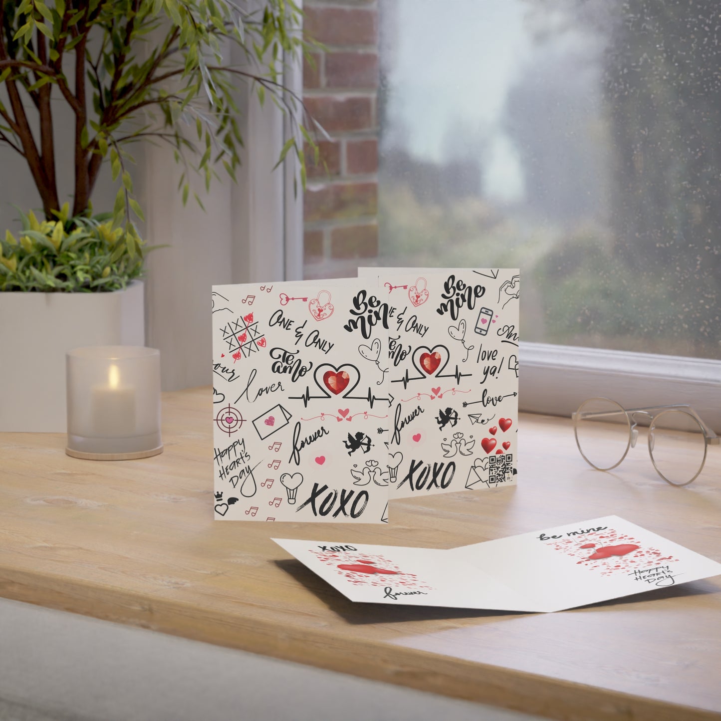 Love Language Greeting Cards — Notes from the Heart (1, 10 pcs)