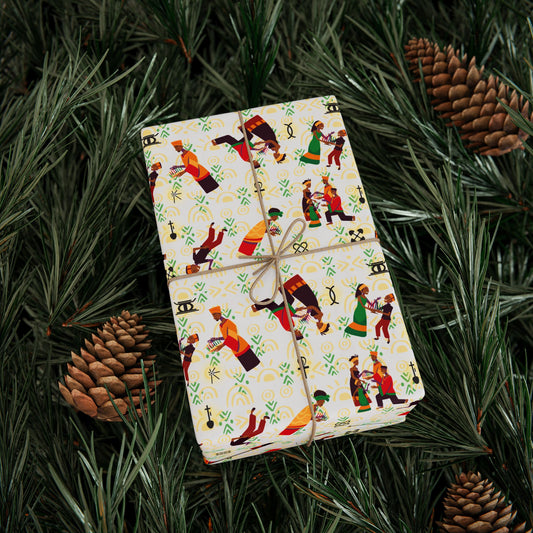 Family Kinara | Kwanzaa Inspired | Wrapping Paper