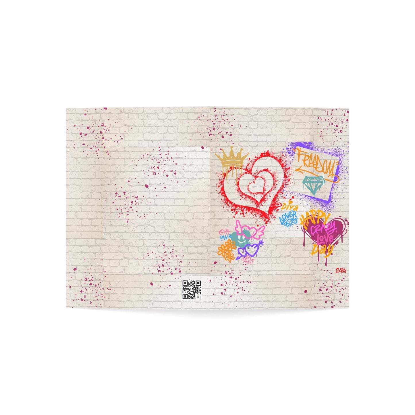 Love Bomb | Graffiti | Greeting Cards (10 pcs)