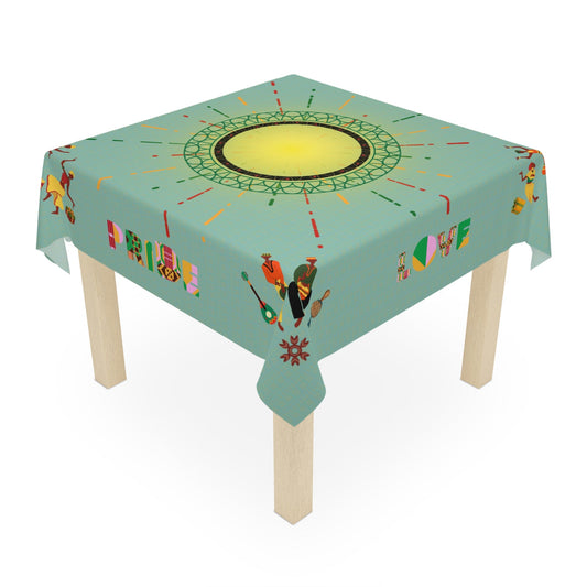 Kwanzaa Feast Tablecloth | Invited to the Cookout | Celebration Table Decor