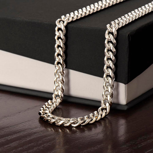 Your the Men | Cuban Chain Necklace - Gift Box Only (No Message Card)